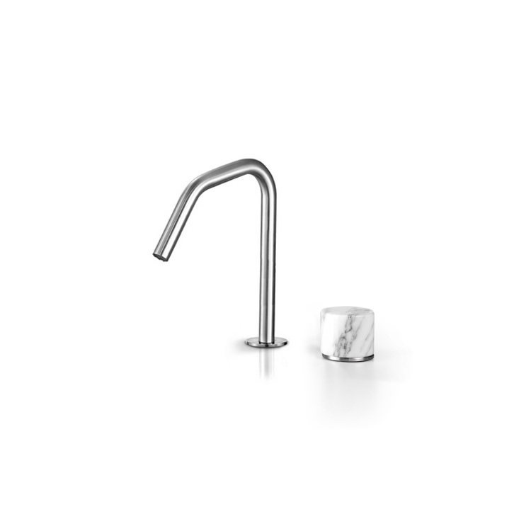 Смеситель на два отверстия для умывальника с изливом MRB105 linki 