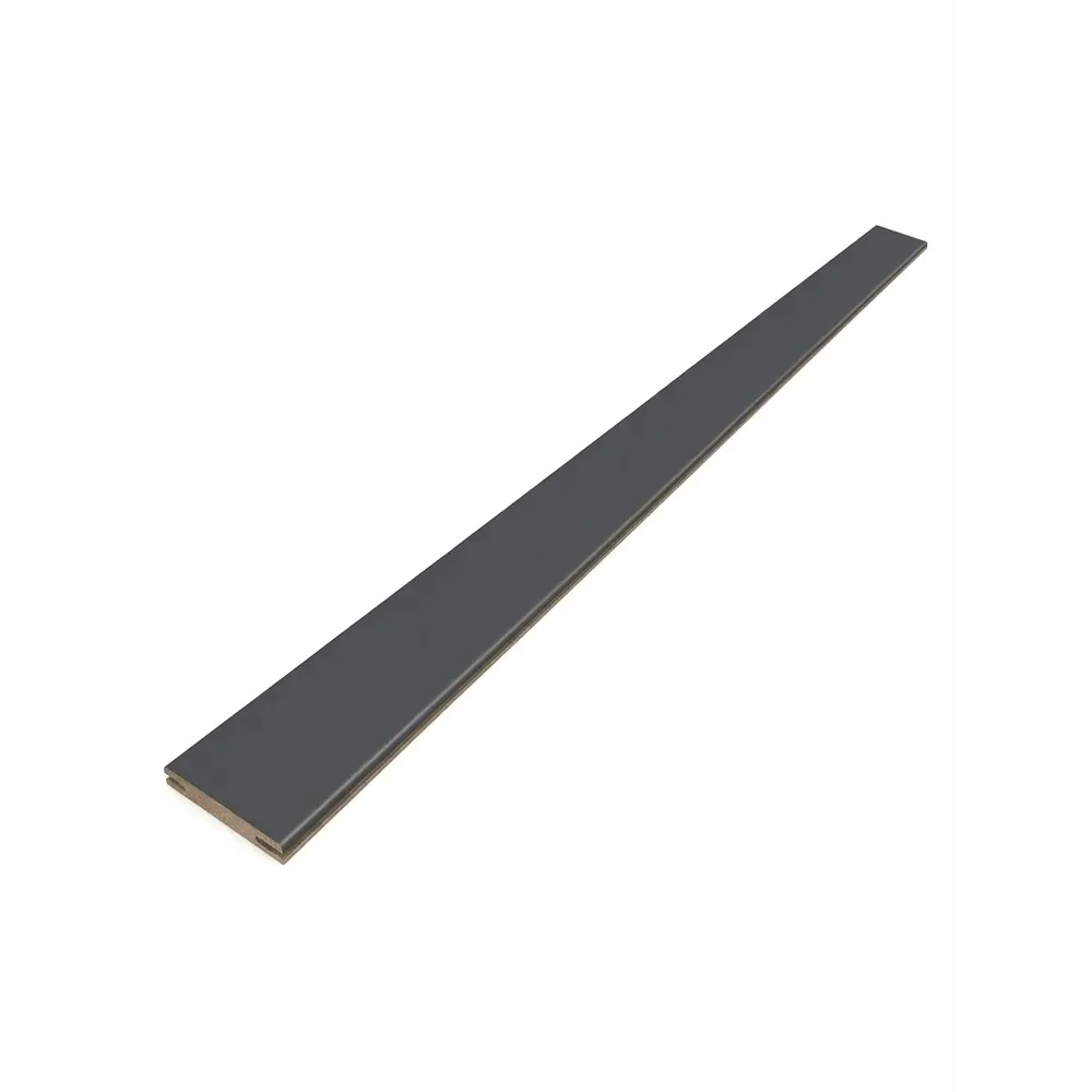 Добор Калга телескопический 2070x200x10 мм ПВХ цвет графит KREAFORTA STLM-2185620 - Вид №1