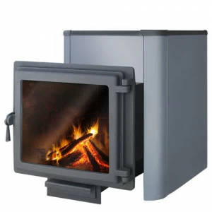 Дровяная печь для бани Этна Кратер 24 (Панорама)