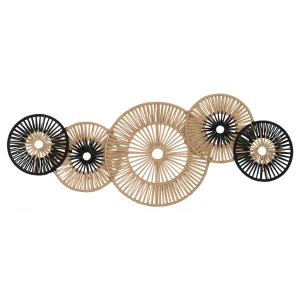 Панно джут бежевый 30x20x15 см