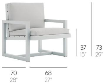 GANDIABLASCO Садовое кресло Saler sun-id-1390962 - Вид №6