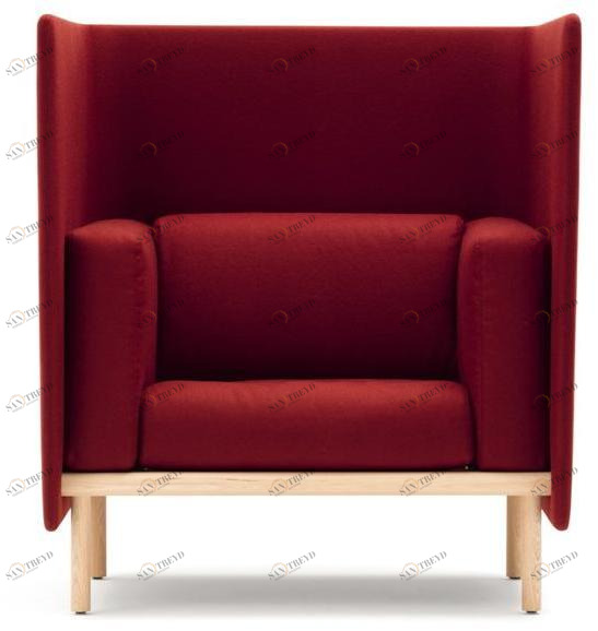 COR Акустическое кресло из ткани с высокой спинкой Floater sun-id-1421103