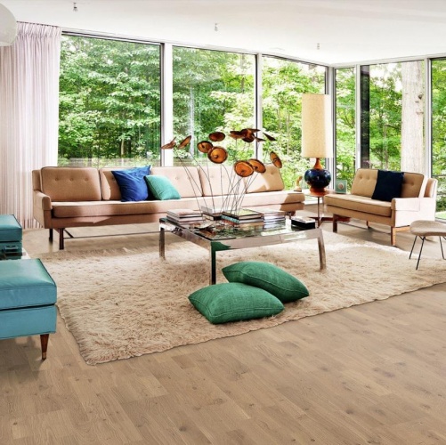 Паркетная доска Kahrs Дуб Мороз 2600200521 - Вид №8