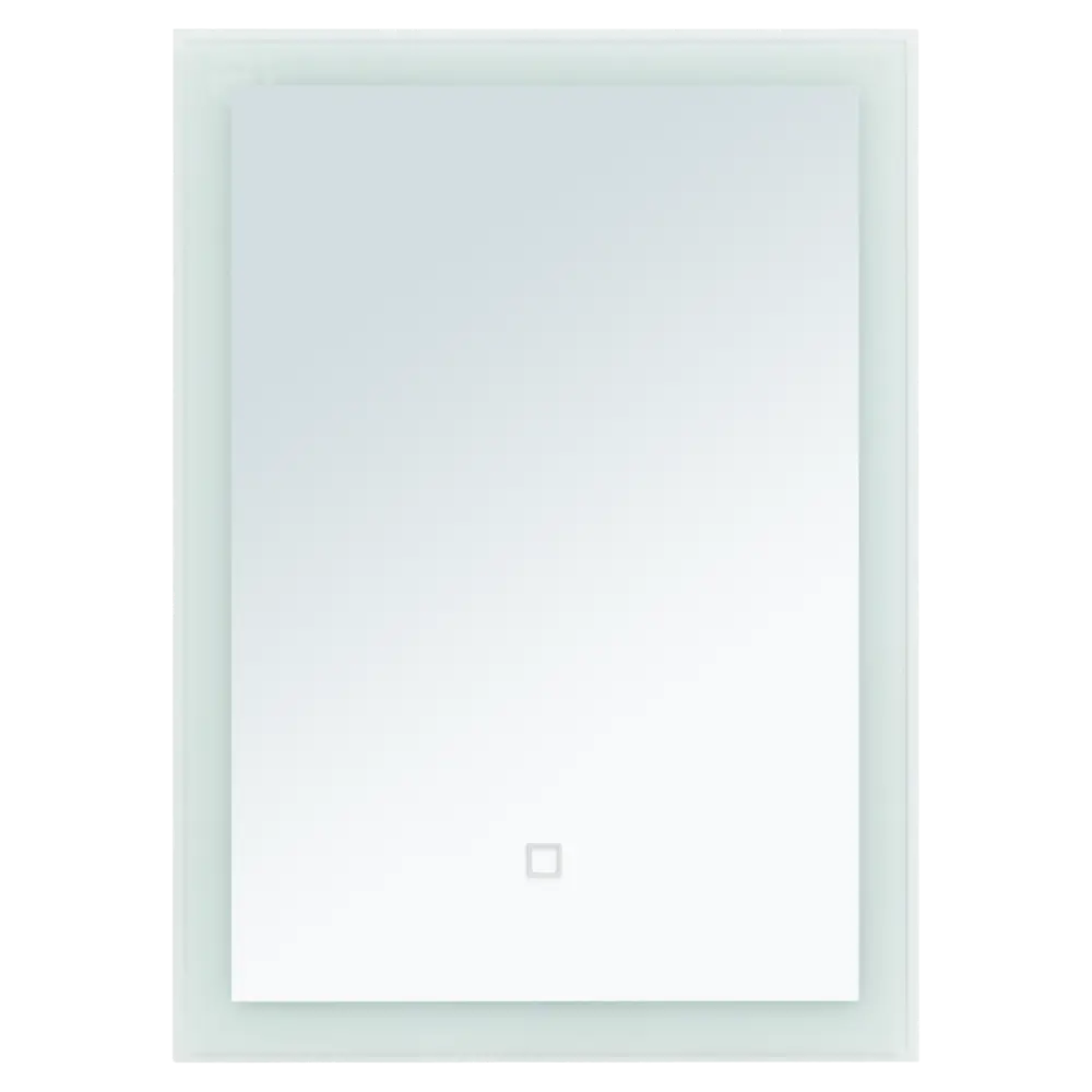 Зеркало «Монро» с подсветкой 65x80 см цвет белый матовый 82419734 STLM-2078168 Santreyd