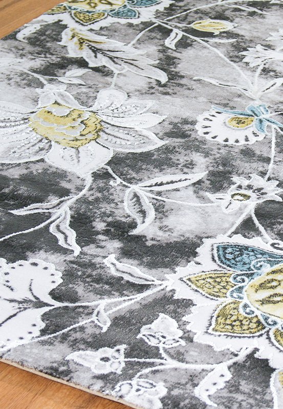 Ковер California HL003-093 2 2,9 м DOLLY CAPRETS ДИЗАЙНЕРСКИЕ, CALIFORNIA 015276 Желтый;серый;синий  - Вид №3