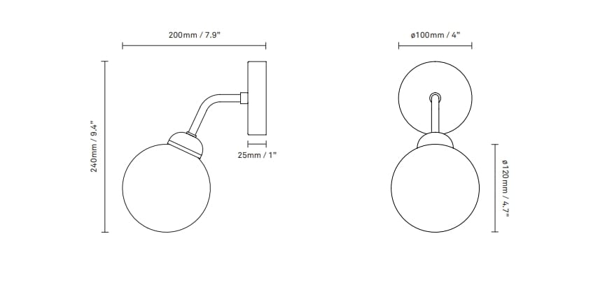 Выдувное стекло светодиодный настенный светильник Nuura Apiales ARCH-00072120 - Вид №9