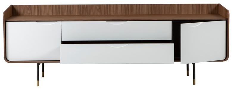 Tonin Casa Тумба под ТВ из орехового дерева с распашными дверцами Opera sun-id-1465301 - Вид №1