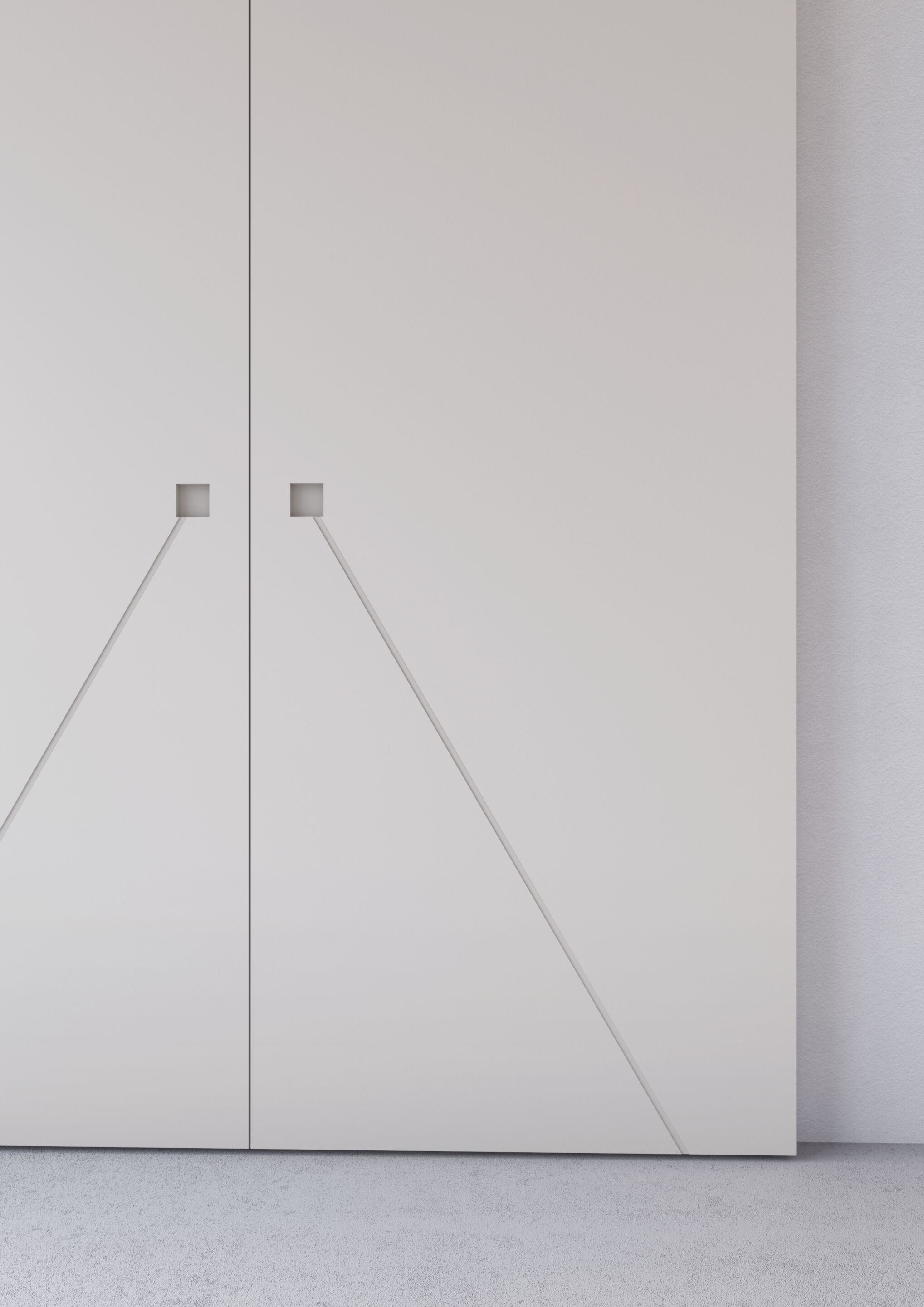 Пантографическая ручка PIVATO le porte выдолбленные ручки ARCH-00013272 - Вид №1