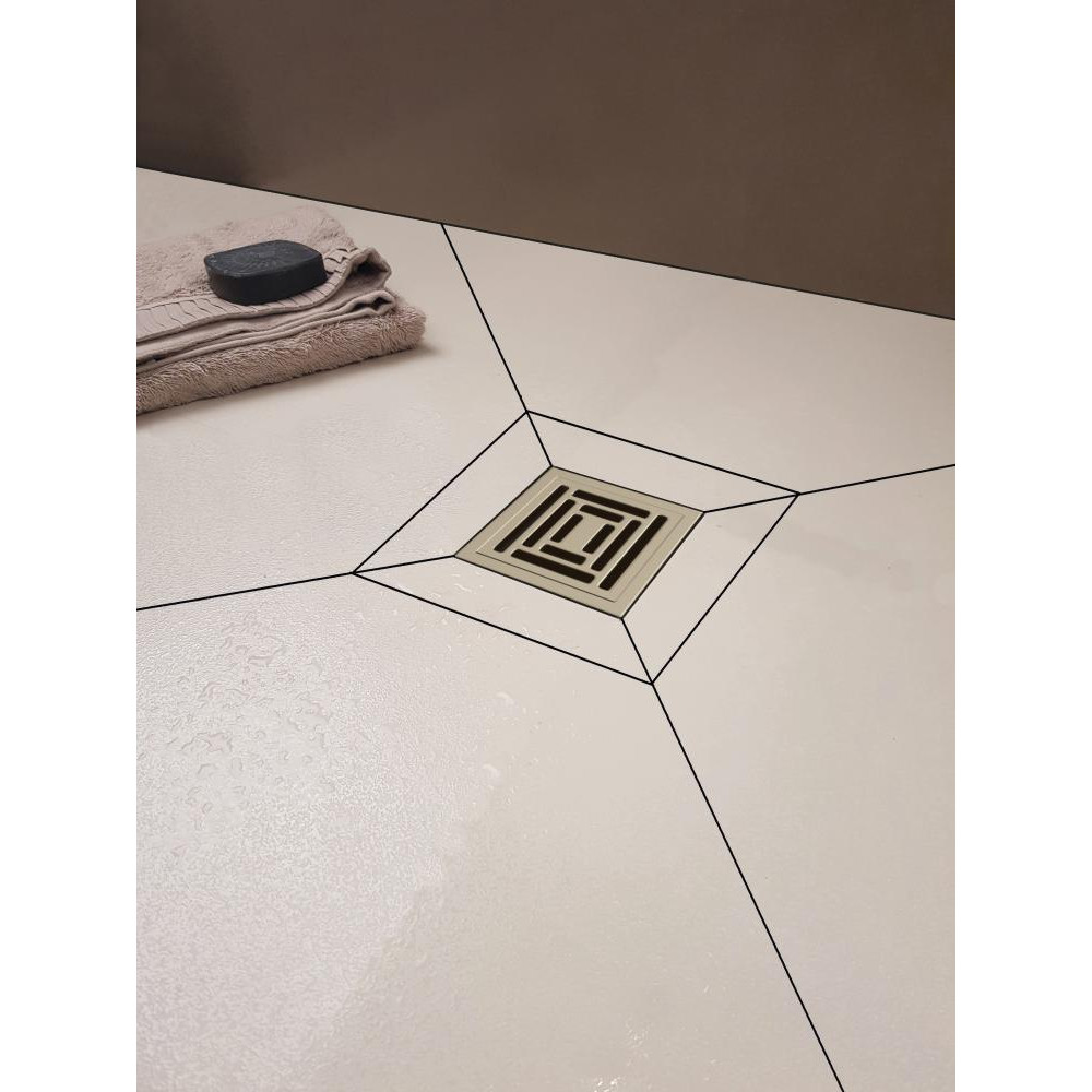 090372 Трап водосток ZENTRUM Uno 150х150  Berges NOVUM  - Вид №1