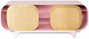 Officine Tamborrino Комод из листового металла с раздвижными дверцами