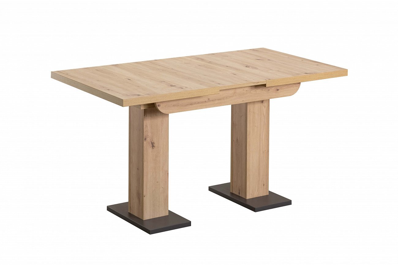 Стол обеденный раздвижной 110-166 см светло-коричневый Clyde STOOL GROUP  00-3958855 Коричневый  - Вид №2