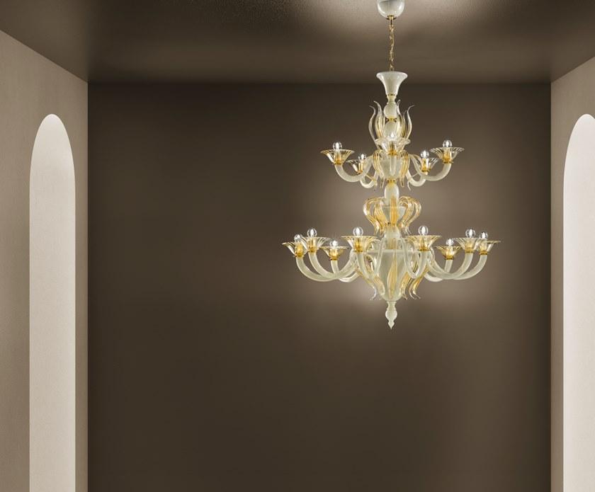 Sylcom Люстра из стекла Pisani 1430/1431 - Вид №3