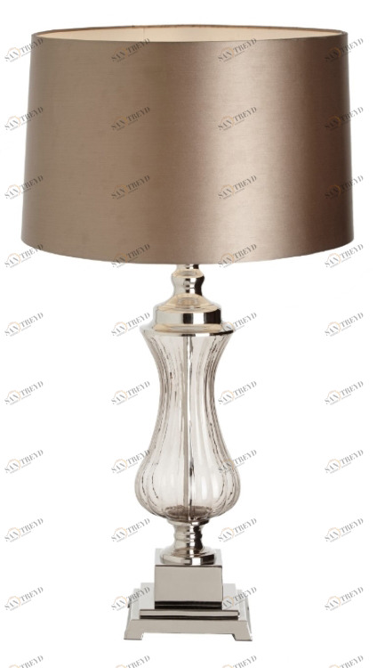 Настольная лампа Oliva 5872 PUSHA ВАЗА 061991 Золото;прозрачный 