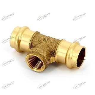 Тройник пресс-В 22х1/2'х22 IBP P4130G02204022