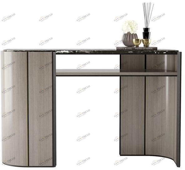 FRATO Овальная консоль из дерева  Ffu090020aac 