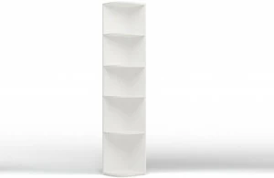 Угловой стеллаж ABC-KING для стеллажа белый