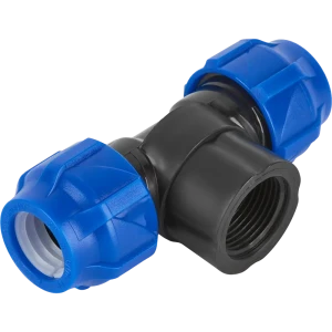Тройник комбинированный ПНД Valfex 20x3/4"x20 мм ВР 83742586 STLM-2121949