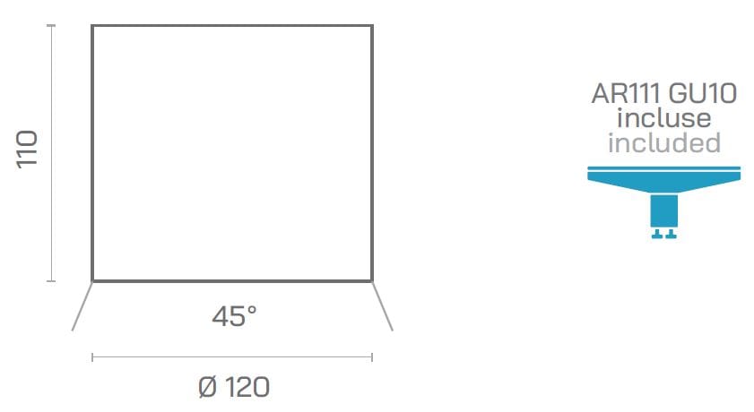 Алюминиевый потолочный светильник Amarcords Tobe ARCH-00120692 - Вид №14