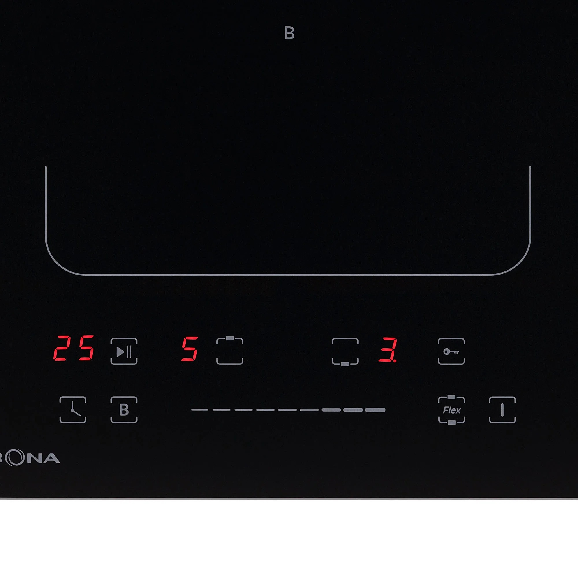 9067206 Индукционная варочная поверхность KRONA ERDE 30 BL 2BFTS KRONA1 STDN-0062662 - Вид №4