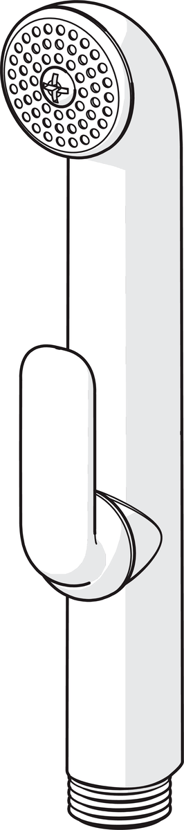 Oras 242050-11 Ручной душ 242050-11  Белый  - Вид №1