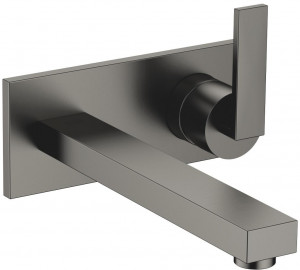 36860680-99 Смеситель настенный с накладной панелью - dark platinum matt Dornbracht Lot