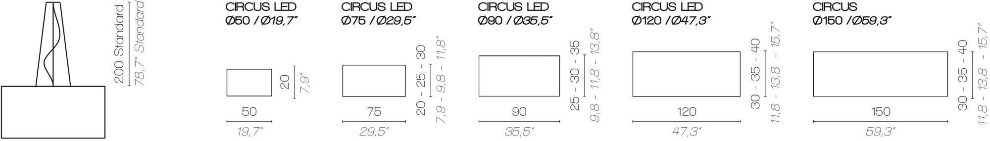 Contardi Светодиодная подвесная лампа Circus sun-id-1430540 - Вид №8