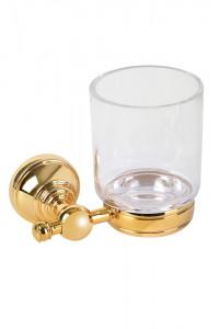 140110003a Подставка для зубных щеток Luna, золото