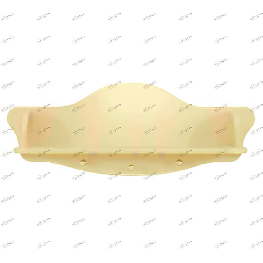 Полка-вешалка АБ55 слоновая кость ФАБРИКА ЛЕЛЬ  338516 Молочный Santreyd 