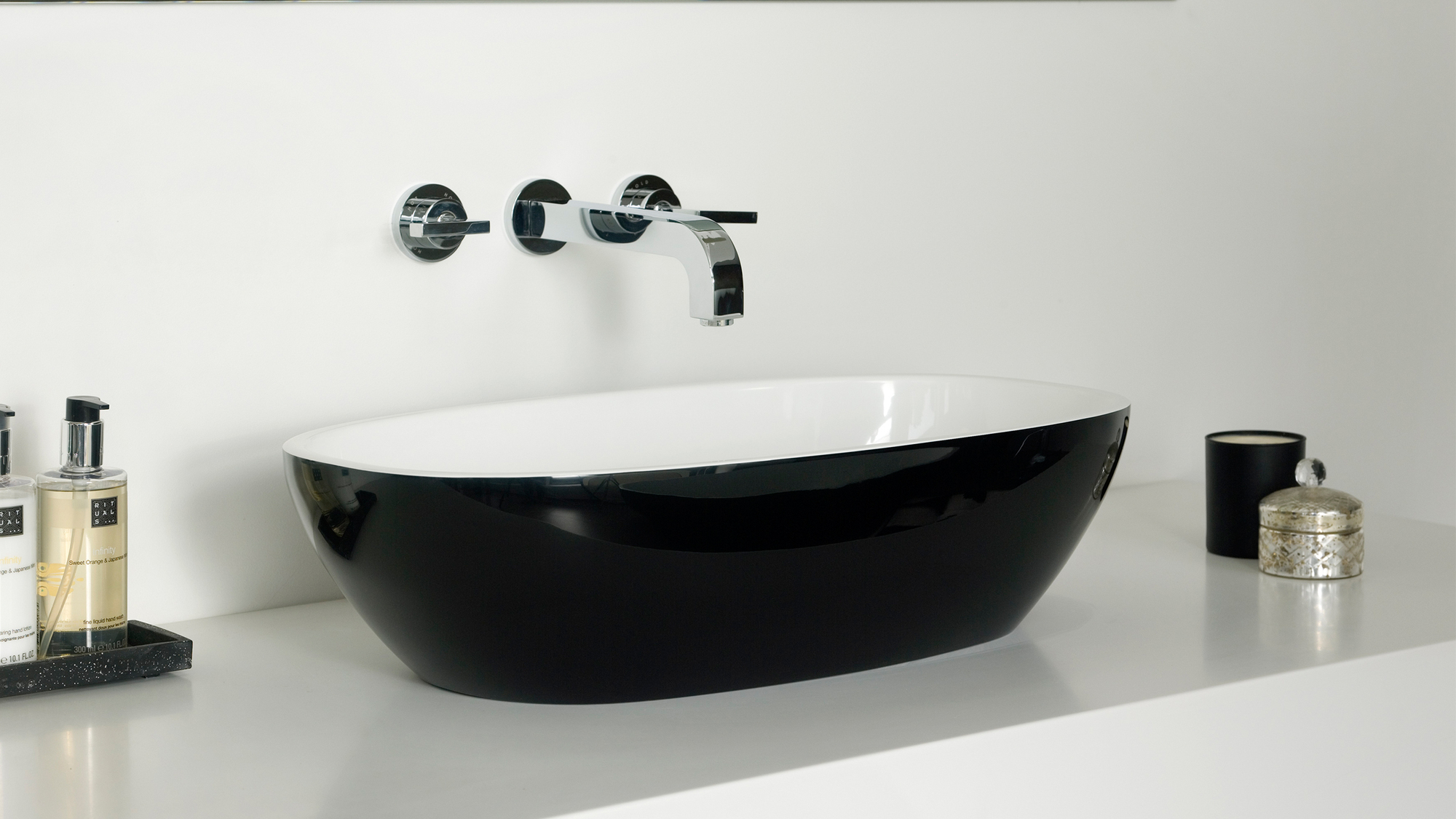 VBBAR64BK Накладная раковина на столешницу  овальная Victoria + Albert  - Вид №2