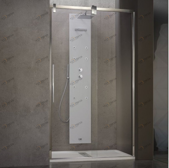 Душевое ограждение Wing W02 170 см Karolitalia BLUBLEUWINGW02170