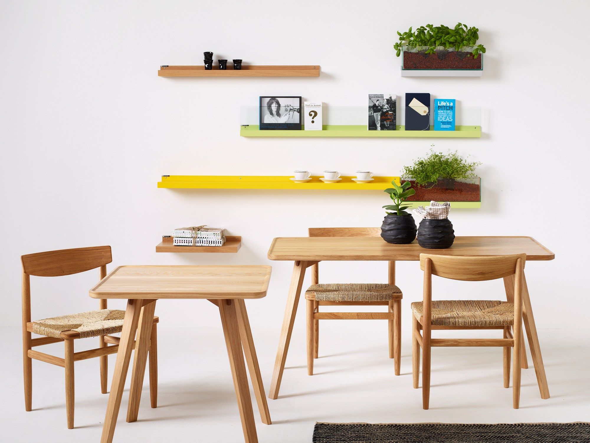 Прямоугольный обеденный стол из массива дерева Karl Andersson Мельница ARCH-00100431 - Вид №2