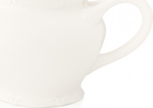 10598498 Gien Чайник Gien Рокайль, белый 1л, фаянс Фаянс