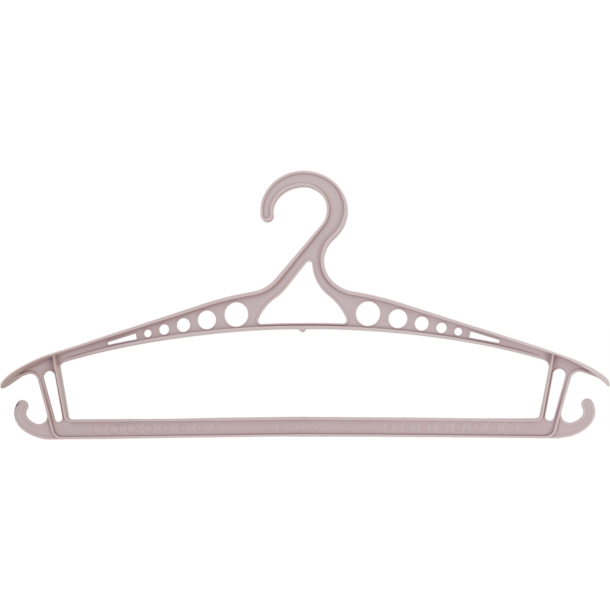 82999642 Плечики размер 48-50 425x188x32 мм, полипропилен, цвет какао Santreyd 