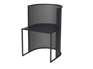 Садовый стул из нержавеющей стали с подлокотниками