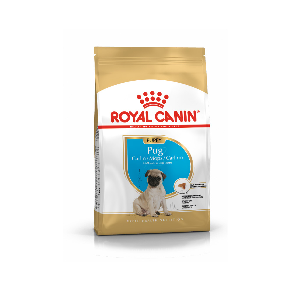 ПР0056350 Корм для щенков Pug для породы Мопс сух. 1,5кг ROYAL CANIN 