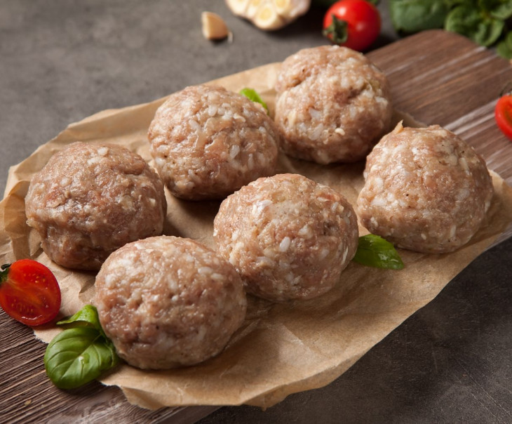 7927 Ёжики из мяса индейки Вкусляндия  - Вид №1