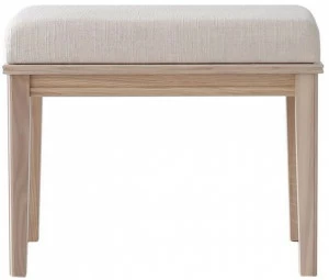 Heavens Табурет с деревянным каркасом и тканевым сиденьем Rebecca