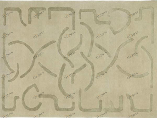 Deirdre Dyson Прямоугольный коврик ручной работы V&a 23