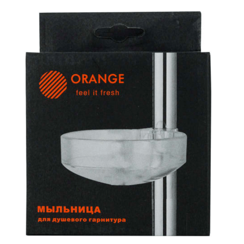 Мыльница белая ORANGE SOAP DISH-W Хром sun-id-1517234 - Вид №1