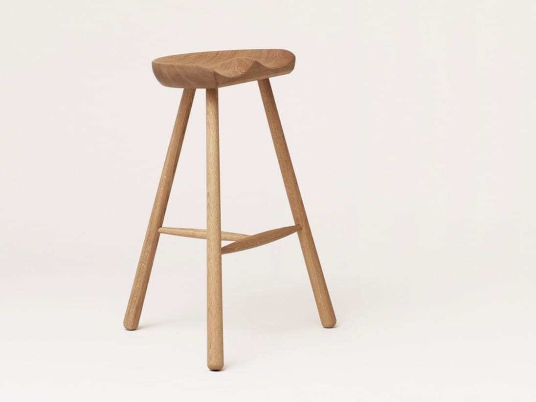 Высокий дубовый стул с подставкой для ног Form & Refine Shoemaker Chair™ ARCH-00129400 - Вид №13