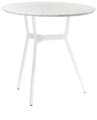 TRIBÙ Круглый садовый стол из гранита и алюминия Branch 07661g/07660g - Вид №1