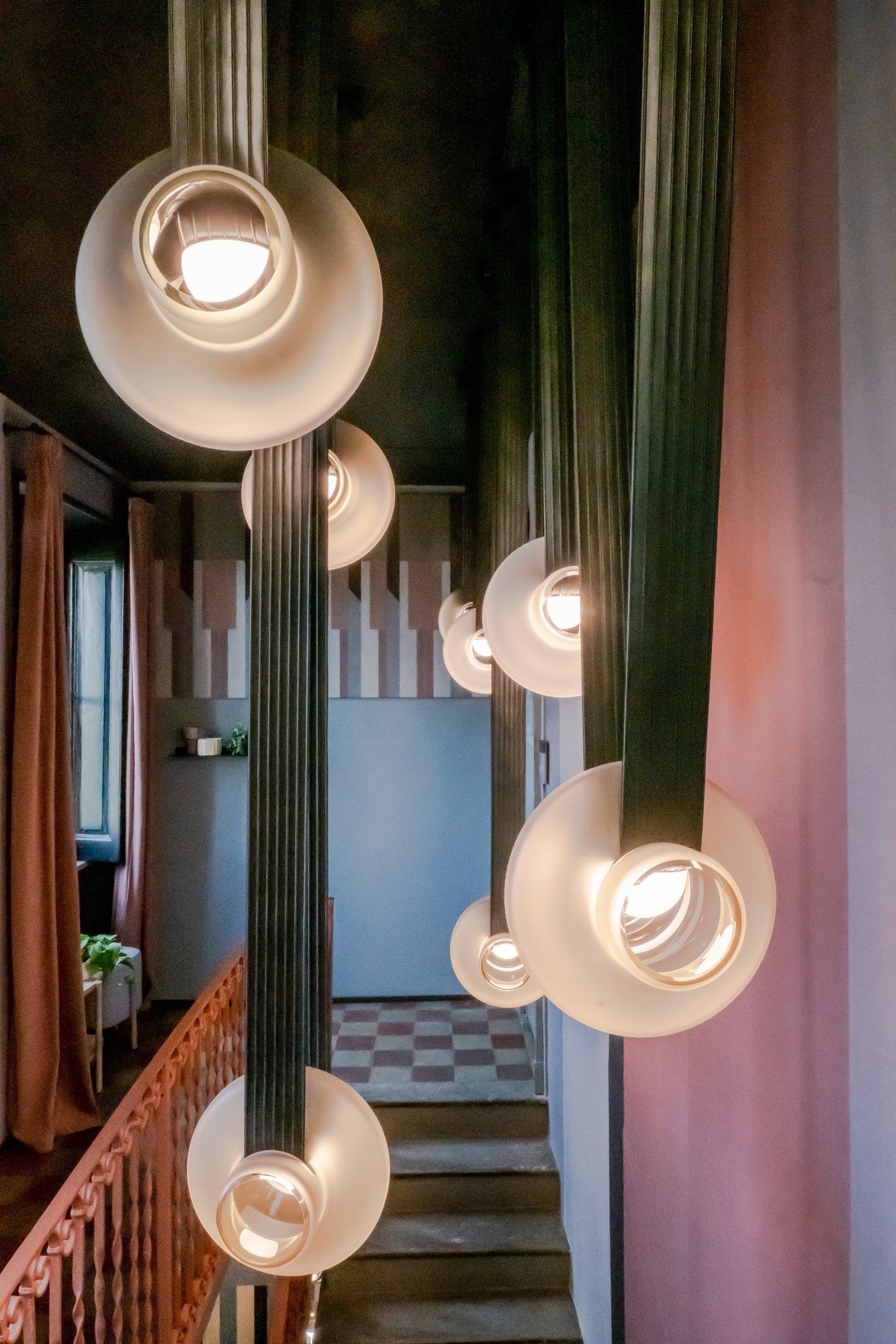 Алюминиевый и стеклянный светодиодный подвесной светильник Darmes Etat-des-Lieux ARCH-00001683 - Вид №7