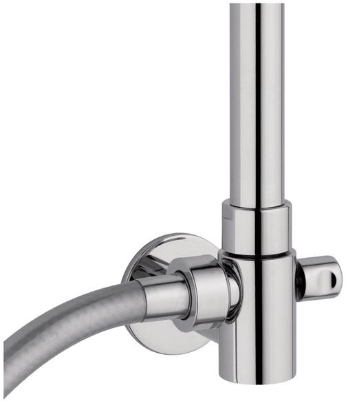 Rubinetterie Mariani Настенная душевая стойка с переключателем Colonne doccia A53-cd - Вид №1