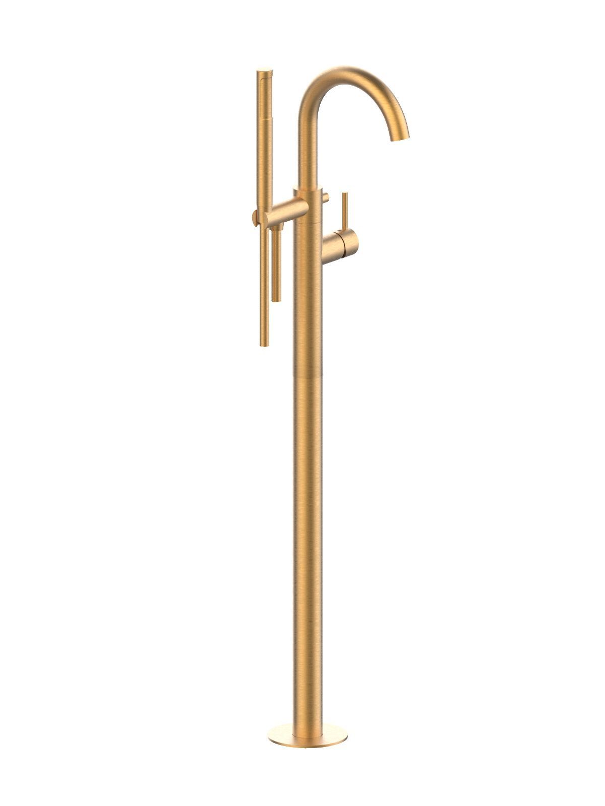 Однорычажный смеситель для ванны с ручным душем Rubinetterie Frattini Pepe XL ARCH-00061708 - Вид №3