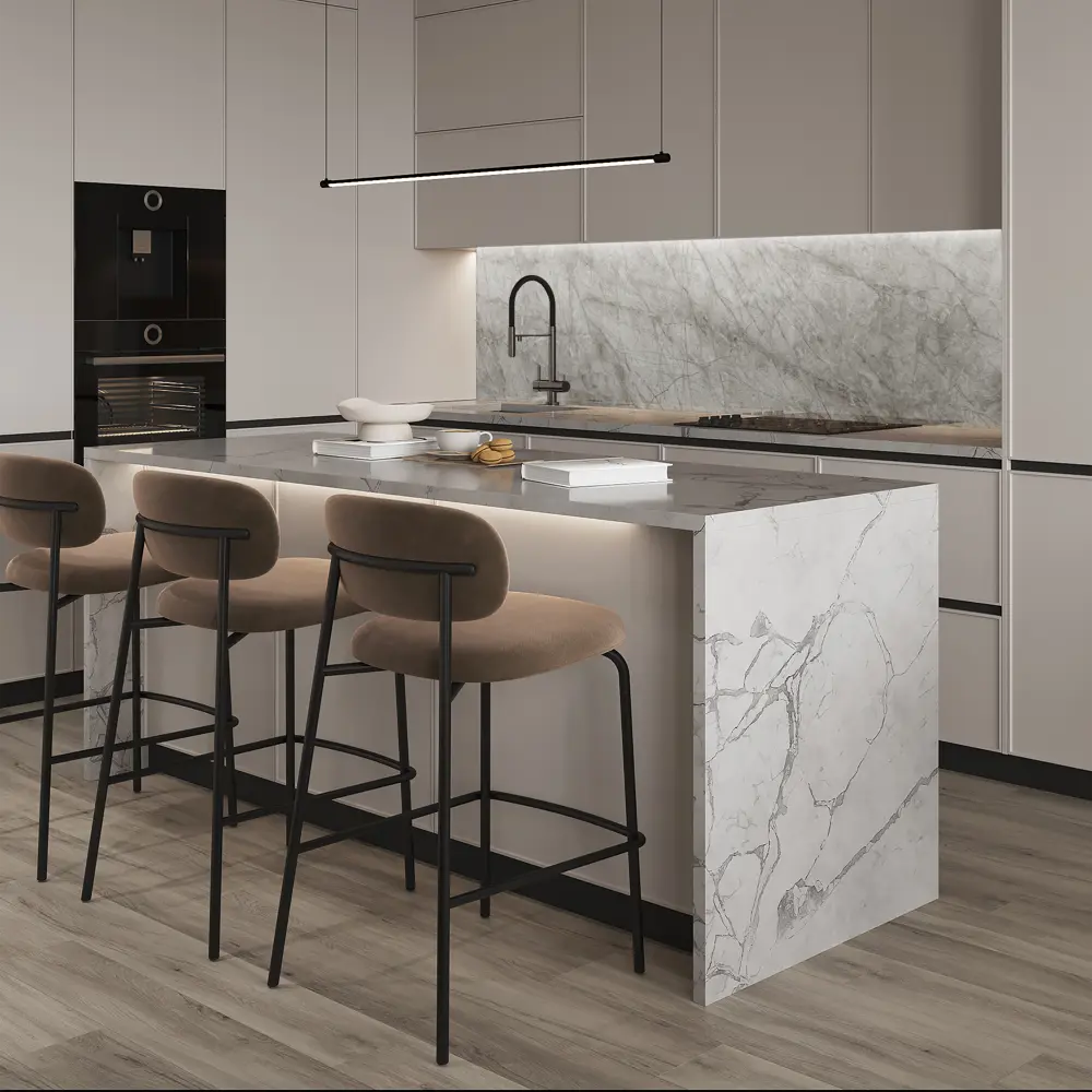 Стеновая панель Tundra Almond 62.2.1 300x0.4x60 см алюминий цвет серый 89399205 STLM-2200204 ALUMOART  - Вид №3