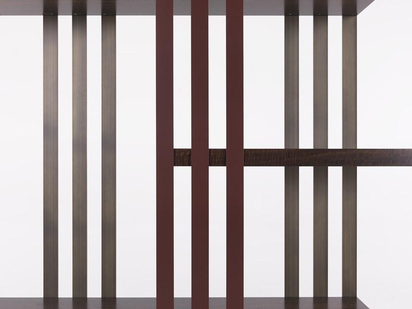 ETRO Home Interiors Открытый книжный шкаф из дерева и металла Klee E.kle.541.a - Вид №2