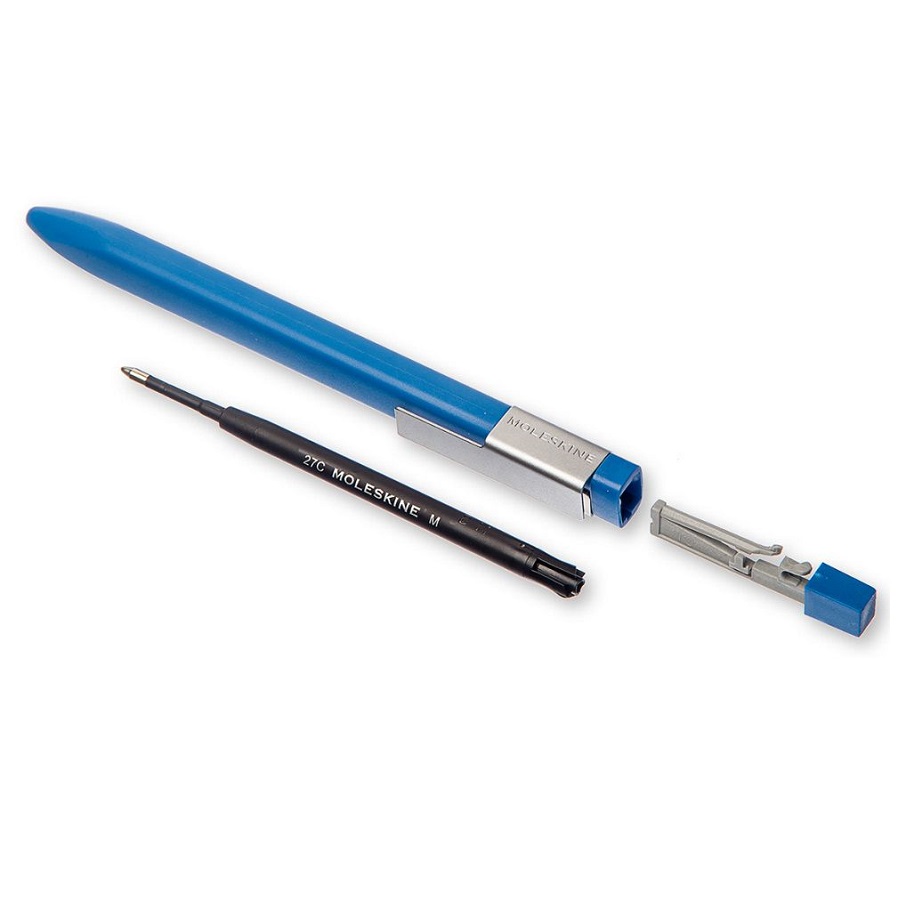 Ручка шариковая Moleskine CLASSIC CLICK (EW51CB1110), черные чернила, темно-синяя 1004459 - Вид №2
