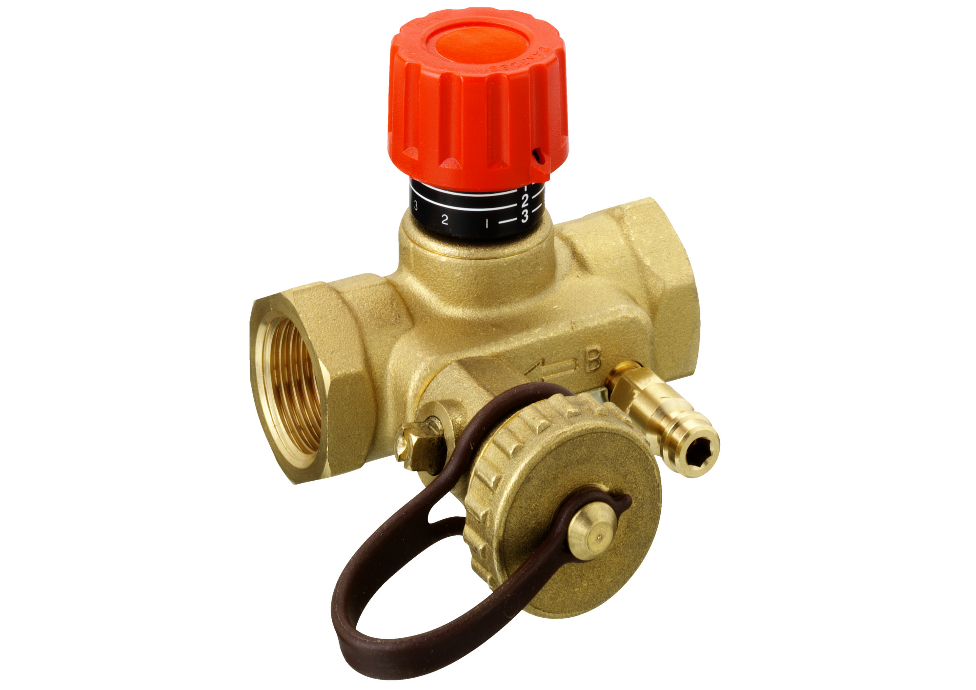 Danfoss Ручной балансировочный клапан MNT с внутренней резьбой MNT Клапан балансировочный DN 25 003Z2333  - Вид №1