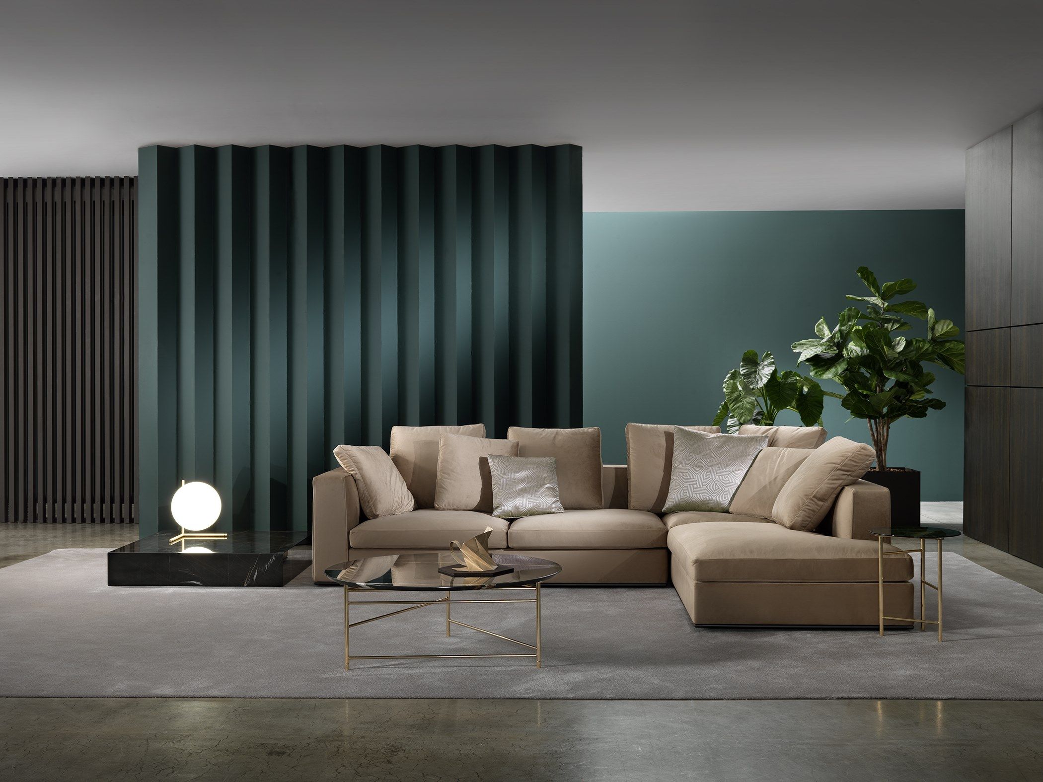 Модульный угловой диван из ткани Marelli MATHEUS ARCH-00031646 - Вид №2