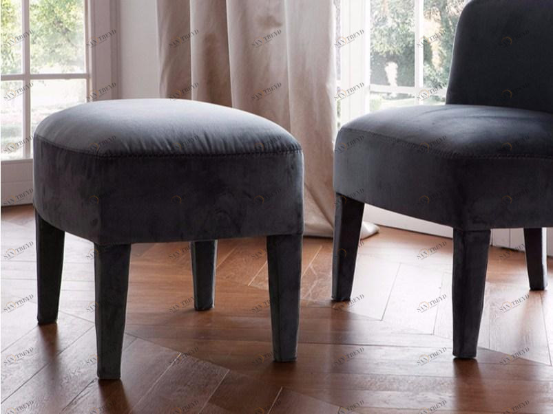 Chaarme Letti Прямоугольный пуф из ткани Dolce vita sun-id-1390915